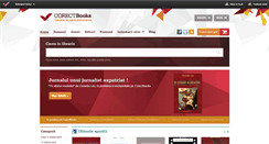 Desktop Screenshot of books.corect.com