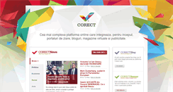 Desktop Screenshot of corect.com